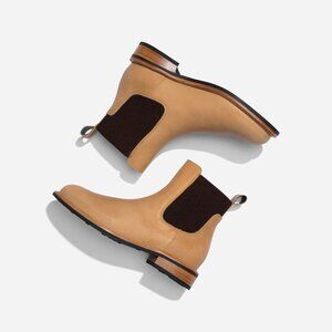 Nisolo Carmen Chelsea Boot in Almond